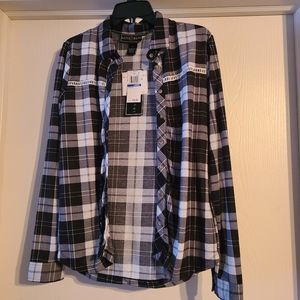 Plaid blouse